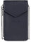 LANCASTER | Foulonné PM - Pochette smartphone Cuir de Vachette Grainé Bleu foncé