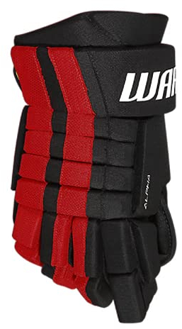 Warrior Alpha FR Handschuh Senior, Größe:15 Zoll, Farbe:schwarz/rot