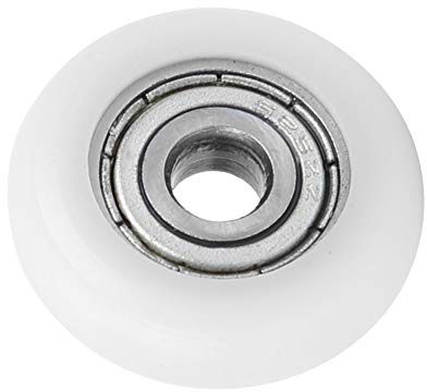 10Pcs Rillenkugellager, 5 * 23 * 7mm Nylon Kunststoff Riemenscheibe Eingebettete Kugellager für Möbelbeschläge