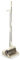 Maximex Set with Long Thorough Sweep, Sturdy Corner Brush with Telescopic Magnetic Attachment, 180° Rotating Broom with Handle, Large Dustpan, Gray, 113 x 28 x 27 cm