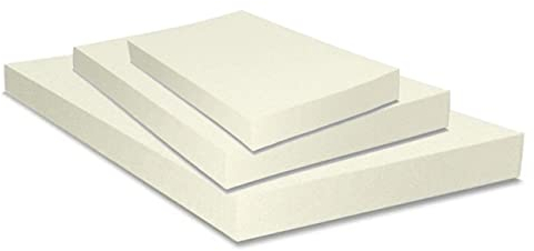 Ferocity Espuma Cortada a Tus Dimensiones de la Placa de Espuma a Medida hasta 50 x 120 cm, cojín de 10 cm de Grosor [148]