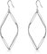 CERSLIMO Ohrringe Silber 925 Hängend Lang Hängeohrringe Diamant Silberohrringe Damen Frauen Schmuck Geschenke