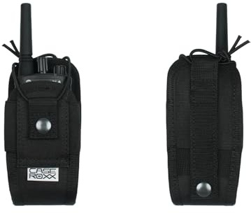 caseroxx Funkgerätetasche für Motorola R7A UHF / R7 FKP, schwarz