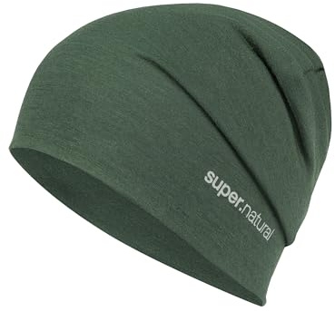 super.natural Everyday HAT dünne Merino Mütze Damen & Herren - Beanie für Sport Aktivitäten zu jeder Jahreszeit, Temperaturregulierend & atmungskativ
