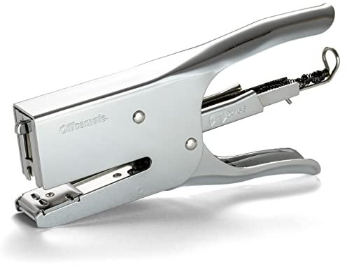 Officemate Pince agrafeuse classique, métal, argent (97758)