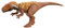 Mattel JURASSIC WORLD Wild Roar Megalosaurus - Spielzeug mit Angriffbewegung-Bewegung und Brüllgeräusch, kompatibel mit Jurassic World Play-App, für Kinder ab 4 Jahren, HTK73