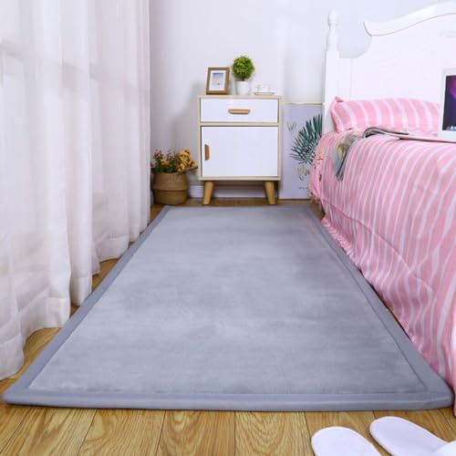 Single tree forest 2,5 cm Dicker Teppich Für Kinderzimmer, als Krabbeldecke fürs Kind, Yogamatte und Übungsauflage geeignet-Grey-120 * 120cm