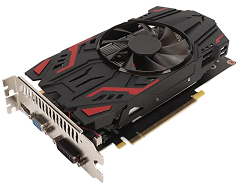 VBESTLIFE Scheda Grafica GTX550Ti da 4 GB, GDDR5, 128 Bit, PCI Express2.0, 783 Mhz/3400 MHz, 2560x1600, Scheda Video per Giochi con Porte HDMI, VGA e DVI (GTX550Ti 4G)