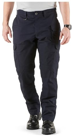 5.11 Taktische Herren-Hose ABR Pro, gerade Passform, 9 Taschen, Komfort-Taille, Stil 74512, neues Finish, Dunkelmarineblau, 40W / 30L
