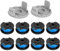 KJLEEN Lot de 10 bobines de fil de rechange pour débroussailleuse Ryobi One+ AC14RL3A 18 V 24 V 40 V – Cordon en nylon de 1,6 mm avec couvercle de bobine