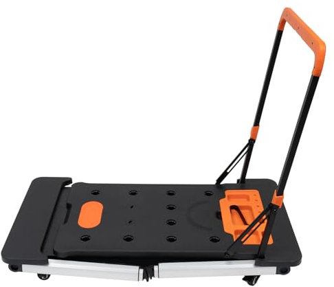 Workbench Mobile Rolling Board Workbench, Foldable Height Adjustable - 7-in-1 Versatile Work Table, Sawhorse, Work Platform, Rolling Board - Transport Trolley, Hand Trolley