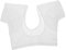 minkissy 3 Stk Schweißpads unter den Achseln sweatblazer damen sweatpullover damen Achselschweißweste für Damen Weste mit Achselschweißpolster hosenträger aufkleber Unterarm-Schweißpolster