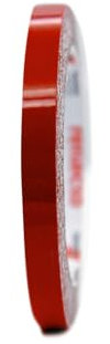 Reflektierendes Klebeband Orafol ORALITE 5600E - selbstklebendes Reflexband in verschiedenen Farben, Längen und Breiten (10 mm Breite, Rot, 10 m Länge)