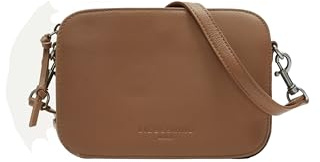 Liebeskind Berlin Umhängetasche Luka – Cross-Body Bag aus Leder mit verstellbaren Schulterriemen – kleine Schultertasche, Fächer mit Reißverschluss – Shoulder Bag, 14.5 x 20.5 x 7 cm, (H x W x D)