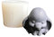 Moldes de silicona de elefante 3D, moldes de yeso, moldes de resina epoxi, suministros de manualidades para decoración de mesa