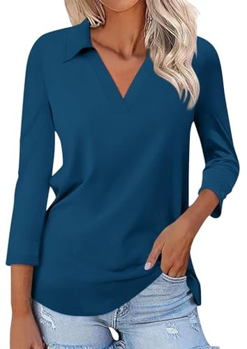 Tops Donna Rosa Offerta Camicetta Donna Primavera Blusa Grigia Elegante Camicia Fucsia Maglia di Cotone Arancione Sottile Personalizzata Magliette Girocollo Manica Corta T Shirts Colorate Maglie
