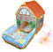 YARNOW Maison De Jeu Portable pour Garçon Fille Tente Forme De Villa De Jardin Tente De Jeu Intérieure Et Extérieure pour Garçon Fille avec Lavable Et Résistant à Eau