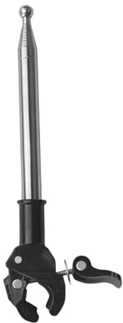 Generico Bandiera Motociclistica - Bike Bandiera Mobile | Flagpole All'aperto Universale | in Acciaio con Funzione di Visualizzazione, Supporto Regolabile per Biciclette, Scooter O Moto, Accessorio