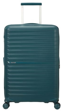 American Tourister Fastforward Spinner 68/25 TSA EXP Trolley Totally Teal Petrol