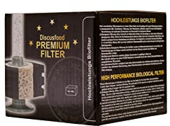 discusfood Filtro Biologico/Meccanico ad Aria Bio Ceramic Filter (150ml)