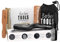 ✮ BARBER TOOLS ✮ Kit/Caja de mantenimiento y el cuidado de la barba. 2 Barba peine + barba cepillo + Tijeras de precisión + bolsa de almacenamiento + Alisador barba.