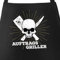 MoonWorks coole Herren Grillschürze Auftragsgriller Totenkopf Skull Küchenschürze Barbecue-Schürze Fun-Schürze schwarz unisize