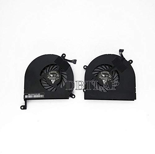 DBTLAP Ventilador de refrigeración para portátil compatible con Apple MacBook Pro de 15 pulgadas A1286 y GPU ventilador izquierdo y derecho Vantilator 2008-2011