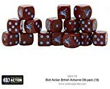 Warlord Games Bolt Action British Airborne D6 Dice (16)