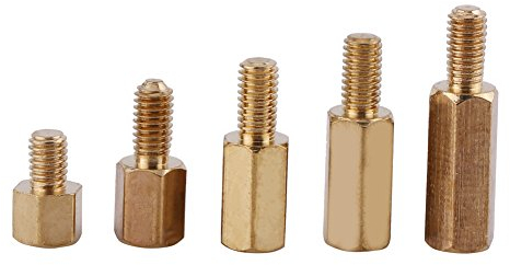 300 Stück M3 Stecker-Buchse und Buchse-Buchse Hex Messing Abstandshalter Abstandshalter DIY Set für Motherboard
