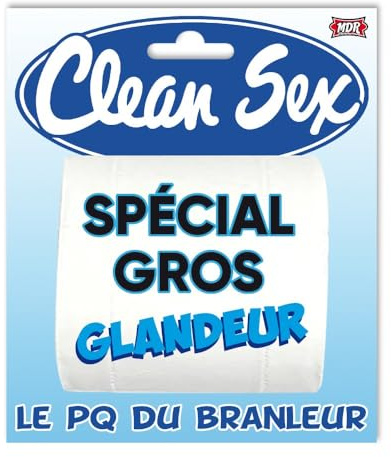 Surprisez-vous SV PAPIER TOILETTE WC HUMOUR CLEAN SEX HOMME