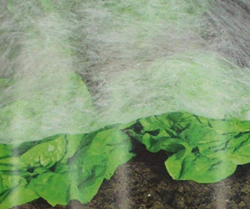 haus & garten Prima Flora 2 x Frühbeetvlies je 2x5m (insgesamt 4x5m) Frühbeet Schutz vor Vögel und Wildfraß