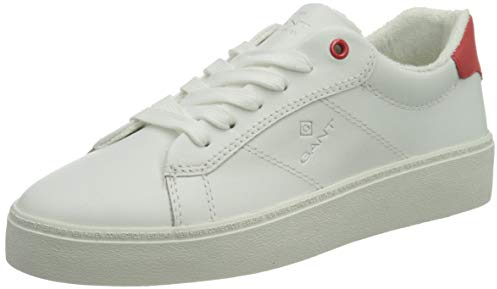 GANT Footwear Damen Lagalilly Sneaker, Bright wht/red,39 EU