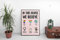 In This House We Believe Poster Civil Rights Poster Housewarming Poster Black Lives Matter Feminism Lgbt Pride Lustiges Geschenk Metallschilder 20,3 x 30,5 cm