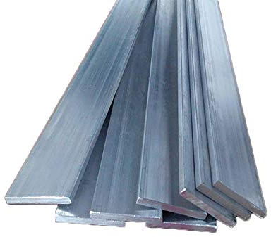 Barra plana de aluminio de 5 piezas, placa de uso general 6061, 6 mm x 15 mm x 0,5 m