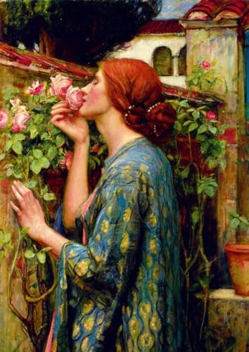Bluebird Puzzle - The Soul of The Rose, John William Waterhouse - 1000 Teile - (60096)