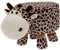 matrasa Kinderhocker Jungle - Plüsch Hocker - 43x28x26cm - Dekohocker Sitzhocker Giraffe