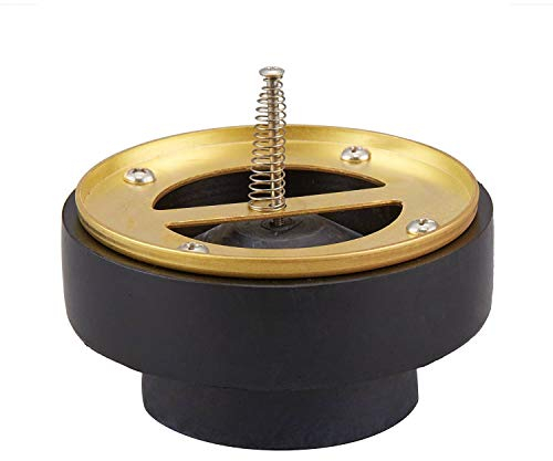 Minimprover Vanne anti-retour interne, modèle flotteur 4-F 10,2 cm, protection contre les inondations de 7,6 cm, clapet anti-retour de vidange pour protection contre les inondations d'égout