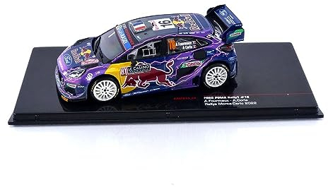 Ixo Model MODELLINO IN SCALA COMPATIBILE CON FORD PUMA WRC N.16 RALLY MONTE CARLO 2022 FOURMAUX/CORIA 1:43 RAM831