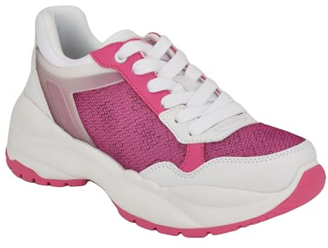 GUESS Femme Samra Basket, Rose Blanc 660, 36.5 EU