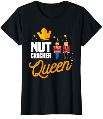 Casse-noisette amusant Quenn Love pour femme T-Shirt