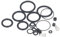 Air Compressor Repair Parts, Seal O-ring Kit, Erosion Resistance, Multiple Sizes for Reciprocating Compressors, PCP Pumps