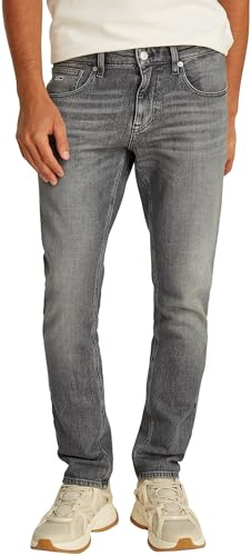 Tommy Jeans Herren Jeans Hose Scanton Slim Fit, Grau (Denim Grey), 32W/31L