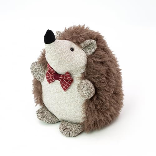 Benross Doorstop/Weighted Novelty Decorative Animal/Autumn Home Décor/Soft, Fluffy and Cute Design (Hedgehog)