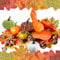 Bukezudang 50 Stück Kürbis Herbst Deko Set, Künstliche Kürbisse Set, Gefälschte Kürbisse Ahornblatt Dekorations Set, Ahornblätter Eicheln Tannenzapfen, for Autumn Thanksgiving Decoration