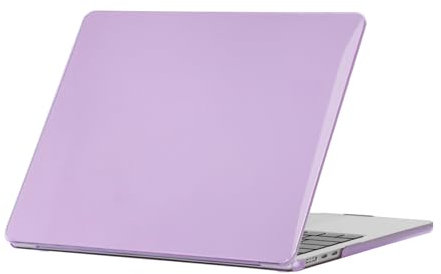 FFBOFFC Funda Compatible con MacBook Pro 15 Pulgadas 2015 2014 2013 2012 Versión Modelo A1398 con Pantalla Retina, Plástico Carcasa Rígida Protección Estuche Cubierta, Morado