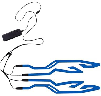 Motorradhelme Licht LED Streifen mit 3 Modi | Nachtreitsignal Helme Aufkleber | Bike Zubehör für Motorrad Helme