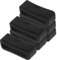 CANIGHT Lot de 6 boucles de bracelet de montre en silicone support de bracelet de montre facile à installer pour 22 mm