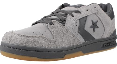 Converse Unisex-Adult Cl98 Skate Shoe, Classic Grey/Dark Matter/Gum Honey, 11 Women/9.5 Men