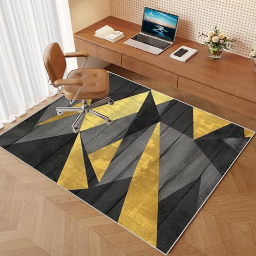 Xiaputcr Office Chair Mat Home Floor Protectors Mat Computer Chair Mat For Carpet Antideslizante Rectangular Gaming Chair Rug Alfombrilla para Silla con Ruedas para hogar Oficina Piso 70 x 100 cm
