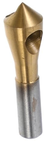 Amosfun Smussatore Strumento a Cavi Bit in Metallo in Metallo Per Acciaio Riparazione Del Campione Di Bulloni Punta Da Trapano a 90 Gradi Punta Da Trapano Svasatore Placcatura in Titanio